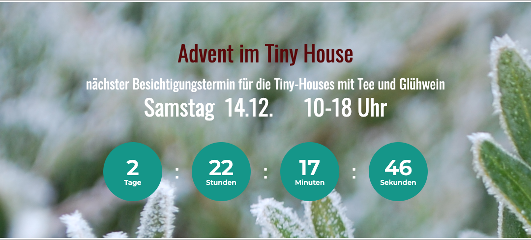 Advent im Tiny House